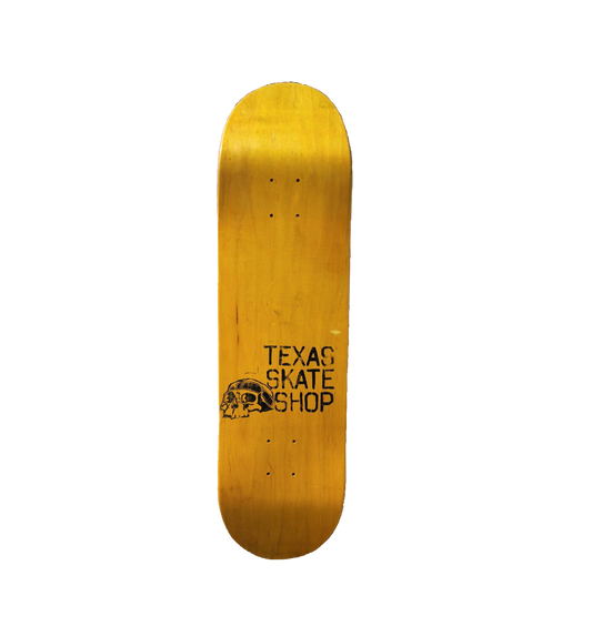 Texas Skate Shop 8.38in Handmade Deck by Fun-Key Laminates