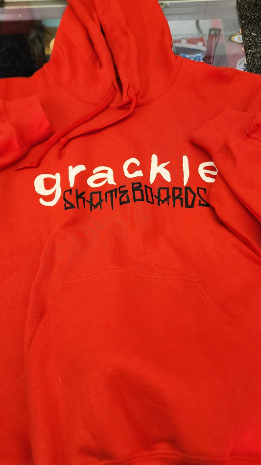 Red Grackle Skateboards Hoodie