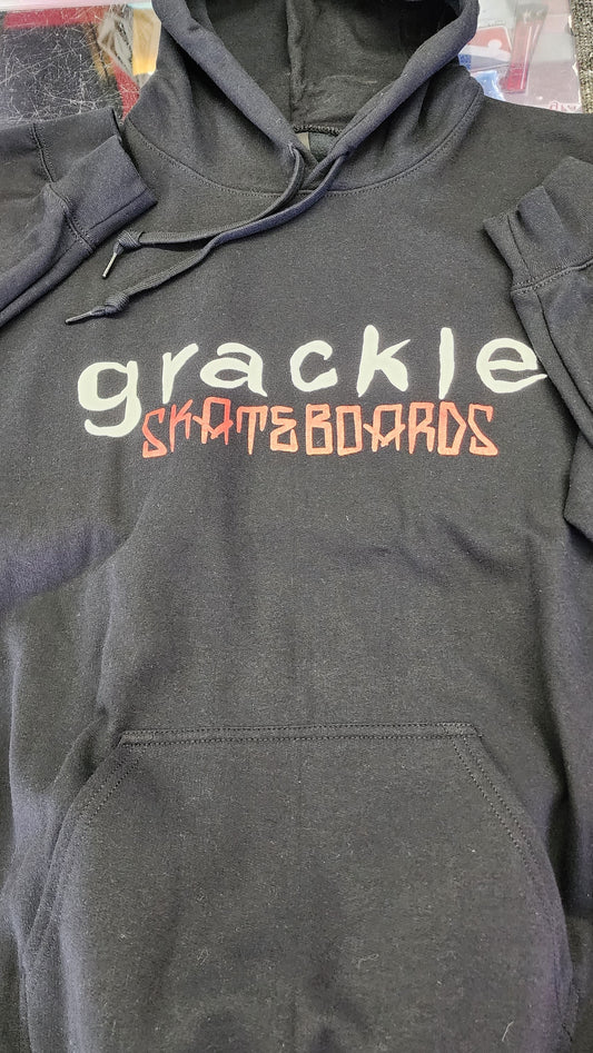 Black Grackle Skateboards Hoodie