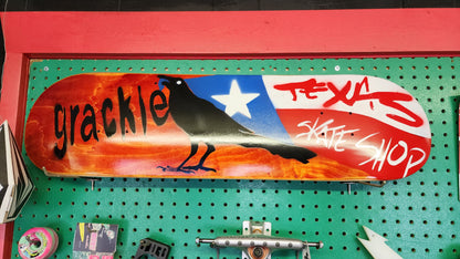 Pre-order Grackle Skateboards x Texas Skate Shop Collab Deck